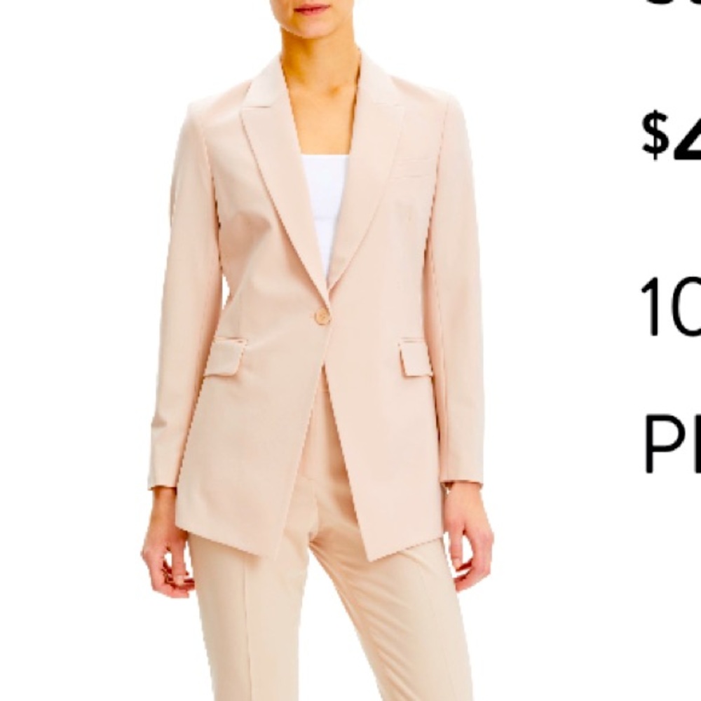 Theory Etiennette B Good Wool Suit Jacket